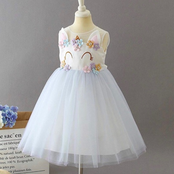 sparkly unicorn dress